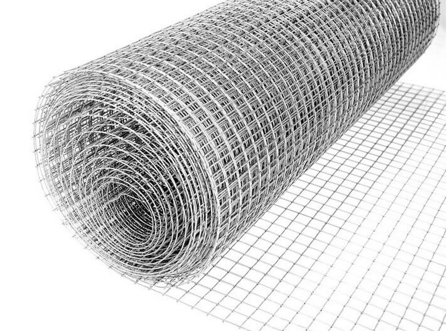 Строительная сетка в рулонах 10x10 мм Сталь 08 ГОСТ 5336-80
