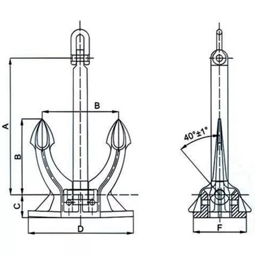 Якорь Spek марка Сталь 20, ГОСТ 30563-98 в г. Тула